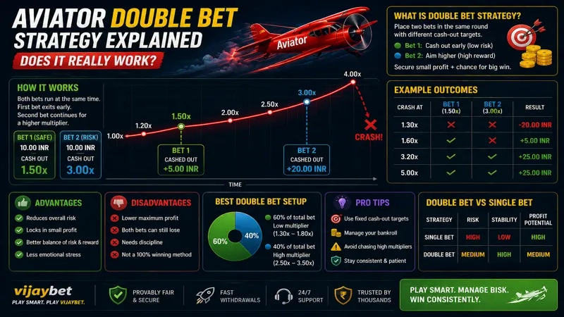 Aviator Double Bet Strategy Does It Really Win