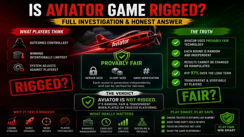 Is Aviator Game Rigged Honest Answer Guide